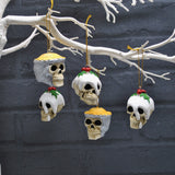 Christmas Pudding Skull Bauble