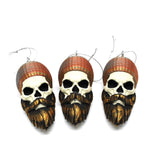 Skull Baubles, Christmas Tree Decorations