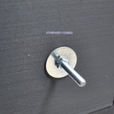 Graffiti Skull Door Knob, Resin Kitchen Door Knob
