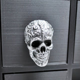 Scroll Skull Door Knobs, Resin Kitchen Door Knobs