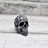 Scroll Skull Door Knobs, Resin Kitchen Door Knobs
