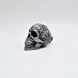 Scroll Skull Door Knobs, Resin Kitchen Door Knobs