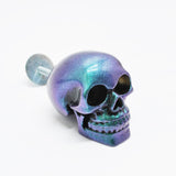 Colour Shifter Skull Door Knobs, Resin Kitchen Door Knobs