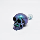 Colour Shifter Skull Door Knobs, Resin Kitchen Door Knobs
