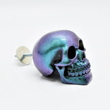 Colour Shifter Skull Door Knobs, Resin Kitchen Door Knobs