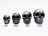 Paint Splat Skull Door Knobs, Resin Kitchen Door Knobs