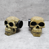 Natural skull Curtain Pole Finials