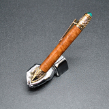 Celtic Twist Red Mallee Burr Ballpoint Pen