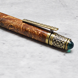 Celtic Twist Elm Burr Ballpoint Pen