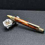 Celtic Twist Elm Burr Ballpoint Pen