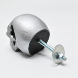 Silver Skull Drawer Knob – Gothic Cabinet Pull for Drawers & Furniture