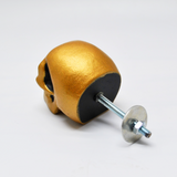Gold Skull Drawer Knob – Gothic Cabinet Pull for Drawers & Furniture