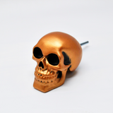 Bronze Skull Drawer Knob – Gothic Cabinet Pull for Drawers & Furniture