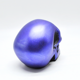 Purple Skull Ornament, Gothic Paperweight
