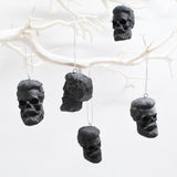 Skull Bauble, Bearded Skulls, Christmas Tree Skulls