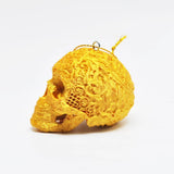 Gold Skull Christmas Decorations, 3D Printed Skull, Skull Bauble