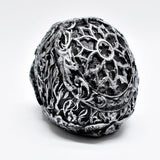 Skull Ornament, Gothic Paperweight, Skull Shelf Decoration, Skull Desk Ornament, Skull Paperweight