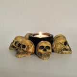 Skull Candle Holder, Gothic Tea light Holder, Skull Candles, Tea Lights