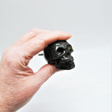 Black Glitter Skull Door Knobs, Resin Kitchen Door Knobs