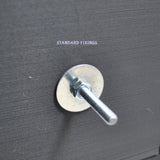 Silver Skull Drawer Knob – Gothic Cabinet Pull for Drawers & Furniture