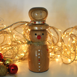 Handmade Wooden Snowman Christmas Decoration