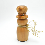 Handmade Wooden Snowman Christmas Decoration