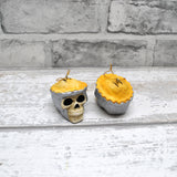 Mince Pie Skull Bauble