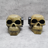 Natural skull Curtain Pole Finials