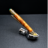 Celtic Twist Oak Burr Ballpoint Pen