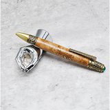 Celtic Twist Oak Burr Ballpoint Pen