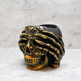 Skull Candle Holder, Gothic Tea light Holder