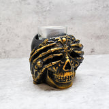 Skull Candle Holder, Gothic Tea light Holder