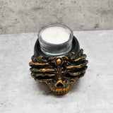 Skull Candle Holder, Gothic Tea light Holder