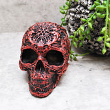 Scroll Skull Ornament