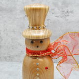 Wooden Snowman