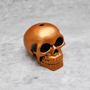 Bronze Skull Light Pull