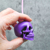 Purple Skull Light Pull