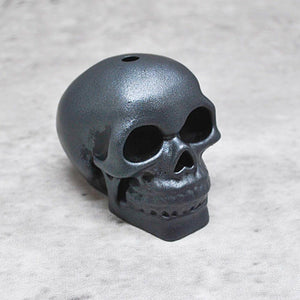 Gun Metal Skull Light Pull