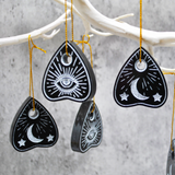 Silver Planchette Ornaments – Spiritual Decor