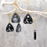 Silver Planchette Ornaments – Spiritual Decor