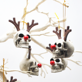 Reindeer Skull Bauble