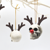 Reindeer Skull Bauble