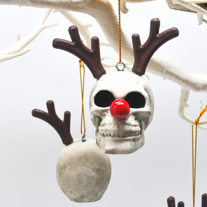 Reindeer Skull Bauble