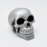 Silver Skull Drawer Knob – Gothic Cabinet Pull for Drawers & Furniture