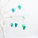 Skull Bauble, Bearded Skulls, Christmas Tree Skulls