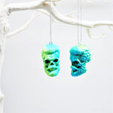 Skull Bauble, Bearded Skulls, Christmas Tree Skulls