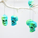 Skull Bauble, Bearded Skulls, Christmas Tree Skulls