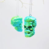 Skull Bauble, Bearded Skulls, Christmas Tree Skulls