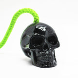 Black Skull Light Pull,  Bathroom Light Pull Weight